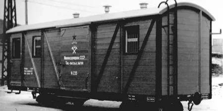 Fertigung der Schmalspurplattformwagen - 1946-1952