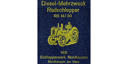 1959 - Ersatzteilliste Diesel - Mehrzweck Radschlepper RS14-30L