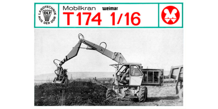 Mobilkran T174-1/16 - 2 Seitenprospekt für den Greiferbetrieb