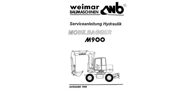 M900 Serviceanleitung Hydraulik