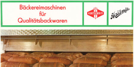 1973 - Bäckereimaschinen für Qualitätsbackwaren