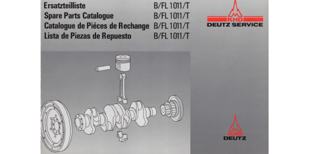 1989 - M700 - Ersatzteilliste - Deutz - Motor B-FL 1011-T