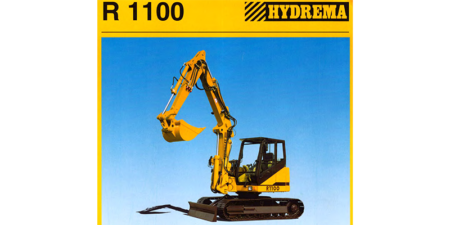 Prospekt 2000 - HYDREMA </br>Raupenbagger R1100