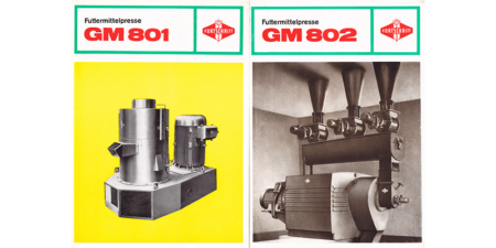 1974 - Futtermittelpressen GM801 und GM802