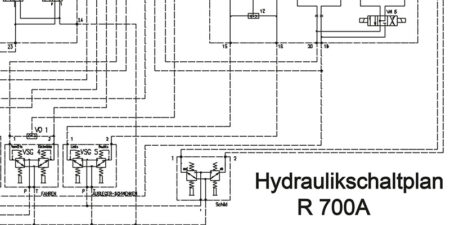 R700 Hydraulikschaltplan