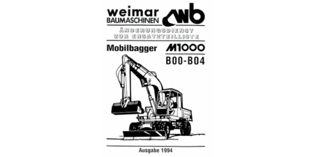 M1000B - Änderungsdienst Ersatzteilliste