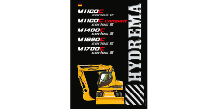 HYDREMA M1100C series 2 / M1100C compact series 2 / M1400C series 2 / M1620C series 2 / 1700C2 series 2 Betriebsanleitung